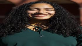Ciarra Ortiz, a second-year student in the Wallace H. Coulter Department of Biomedical Engineering. Ortiz has won one of the inaugural Patti Grace Smith Fellowships, which aim to support first- and second-year Black students interested in the aerospace industry.