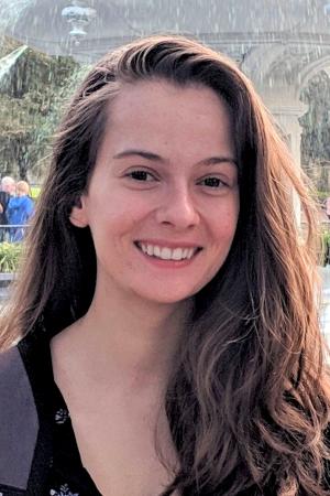 Ana Cristian, a fourth-year biomedical engineering undergraduate who has received a 2021 graduate fellowship from the National Science Foundation.