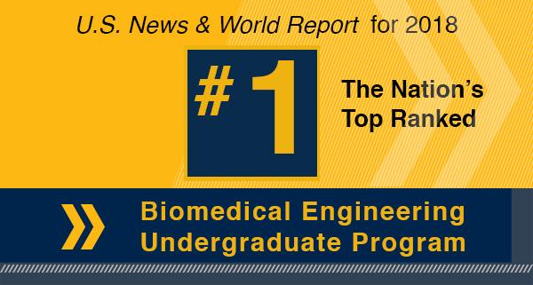 The Nation's Top Ranked BME Biomedical Engineering Undergraduate Program