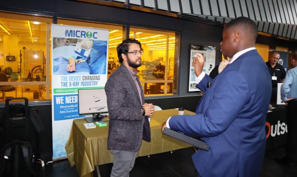 Micro C Imaging was one of 20 companies on hand for BME Career Day.
