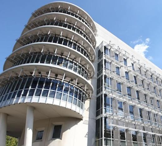 Photo of the exterior of the Woodruff Memorial Research Buidlng