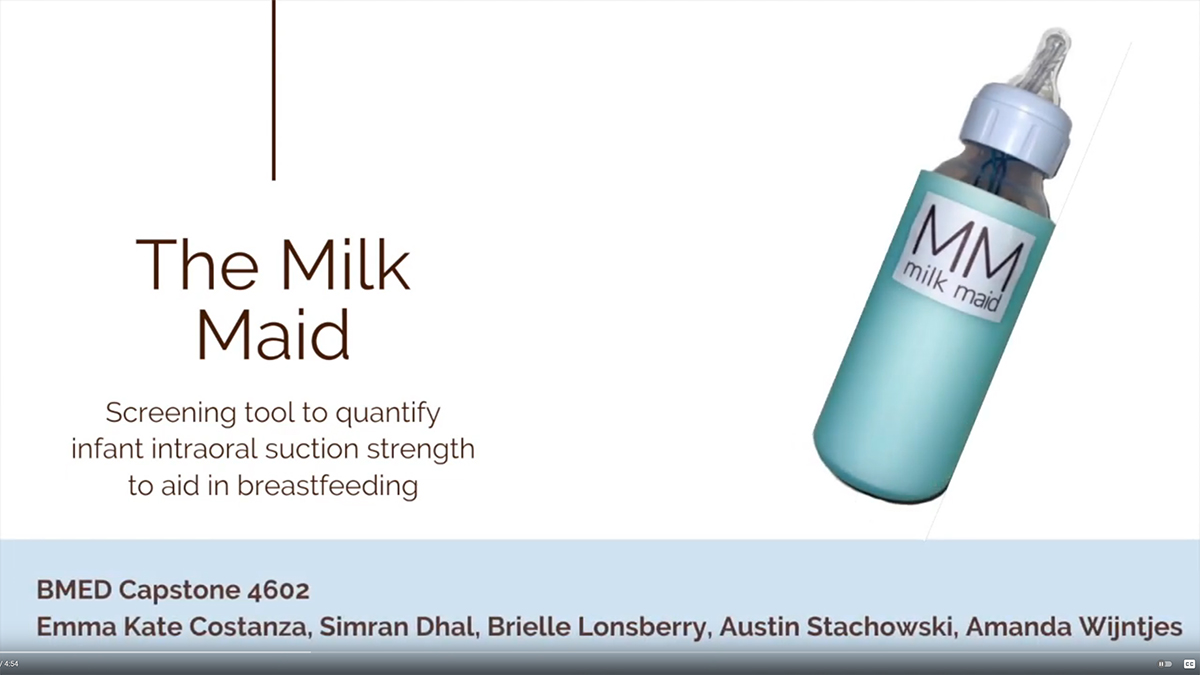 Milk Maid video thumbnail showing prototype device