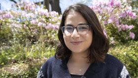 Mira Mutnick, a third-year biomedical engineering student at Georgia Tech and, now, a Goldwater Scholar. (Photo: Joshua Stewart)