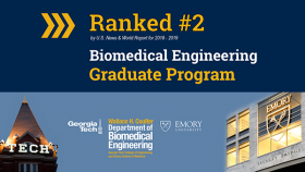 US News and World Report Ranking 2019 for BME