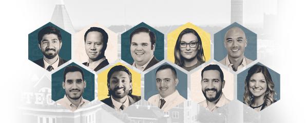 The Georgia Alumni Association's inaugural class of 40-under-40 honorees includes 10 former BME students.