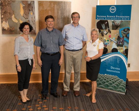 Julie Ancis, Joe Le Doux, Paul Benkeser, and Wendy Newstetter attended a recent NSF RED conference. They are among the many faculty that will participate.