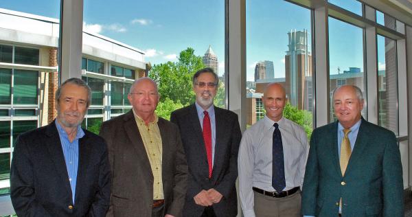 Left to right: Don Giddens, Larry McIntire, Ross Ethier, Bob Guldberg, Bill Todd