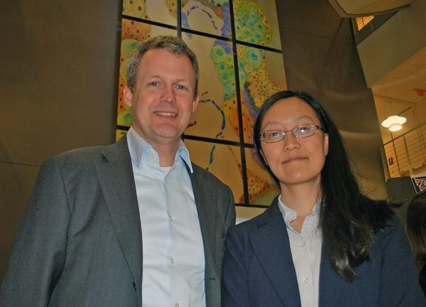 Garrett Stanley and Hang Lu were co-directors of the Suddath Symposium.