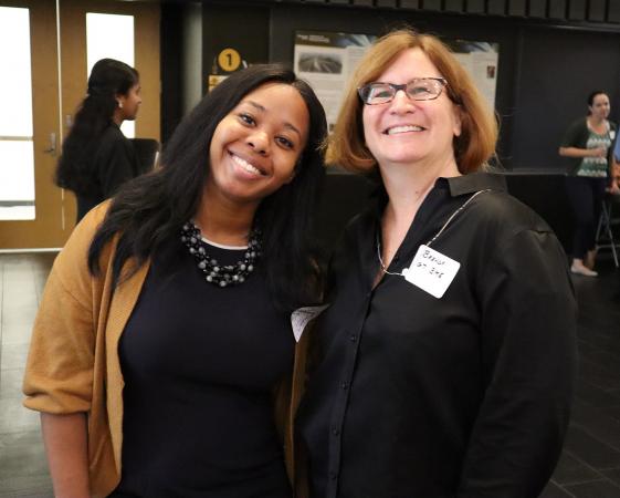 Ashley James and Brenda Morris were co-directors of the BME Career Fair.