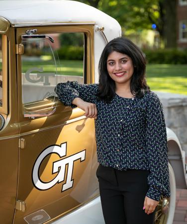 Dakshitha Bashettyhalli Anandakumar, a doctoral student in the Wallace H. Coulter Department of Biomedical Engineering at Georgia Tech and Emory University, was awarded a Women in Technology Scholarship for the 2019-2020 academic year from Zonta International. 