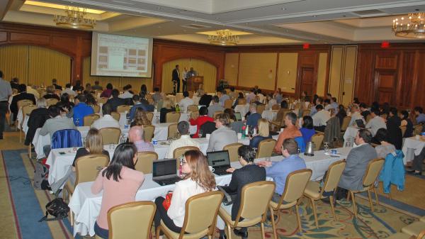 Ronald Germain from the National Institutes of Health drew a packed room to his early morning lecture, "Imaging the Immune System: Insights and Lessons for Regenerative Medicine."