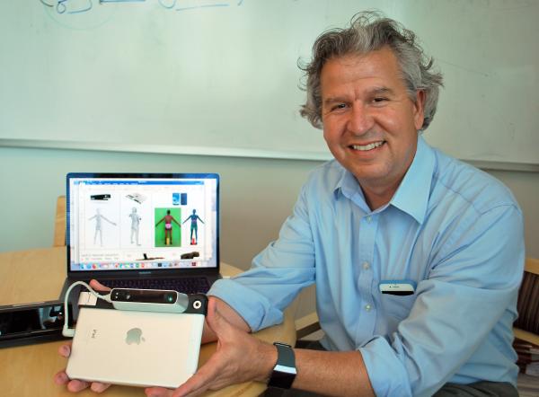 Rudy Gleason led the development of an easy-to-use, efficient diagnostic tool that combines an X-Box game system with a 3D camera.