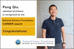 BME'S Peng Qiu Earns CAREER Award BME'S Peng Qiu Earns CAREER Award